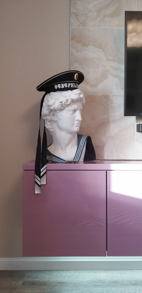 Квартира с яркими акцентами