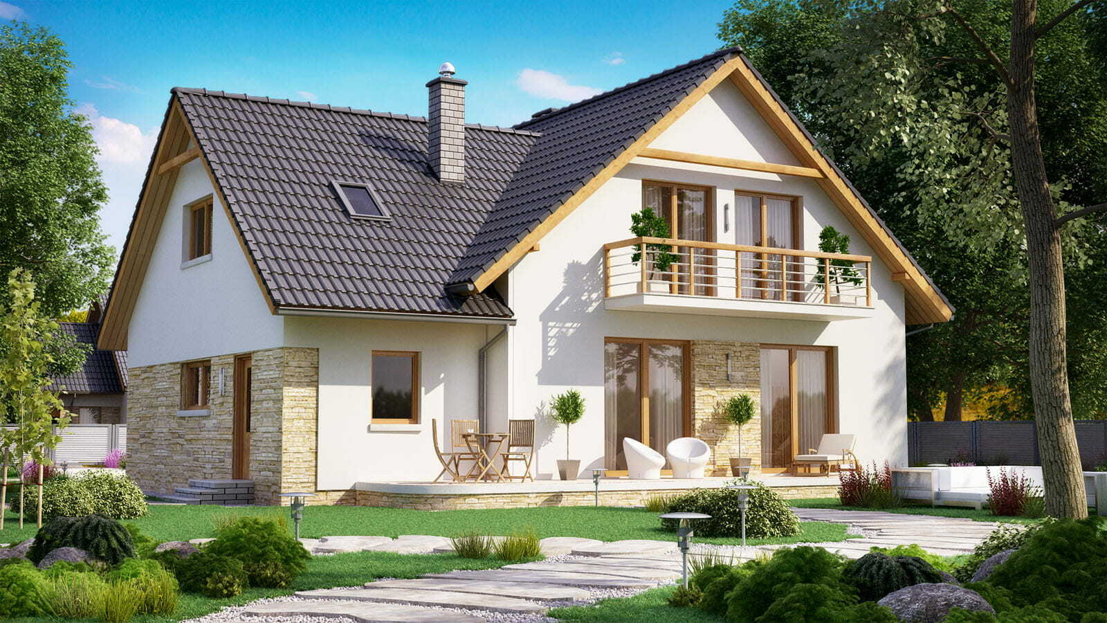 Каменный дом, 216 кв.м.