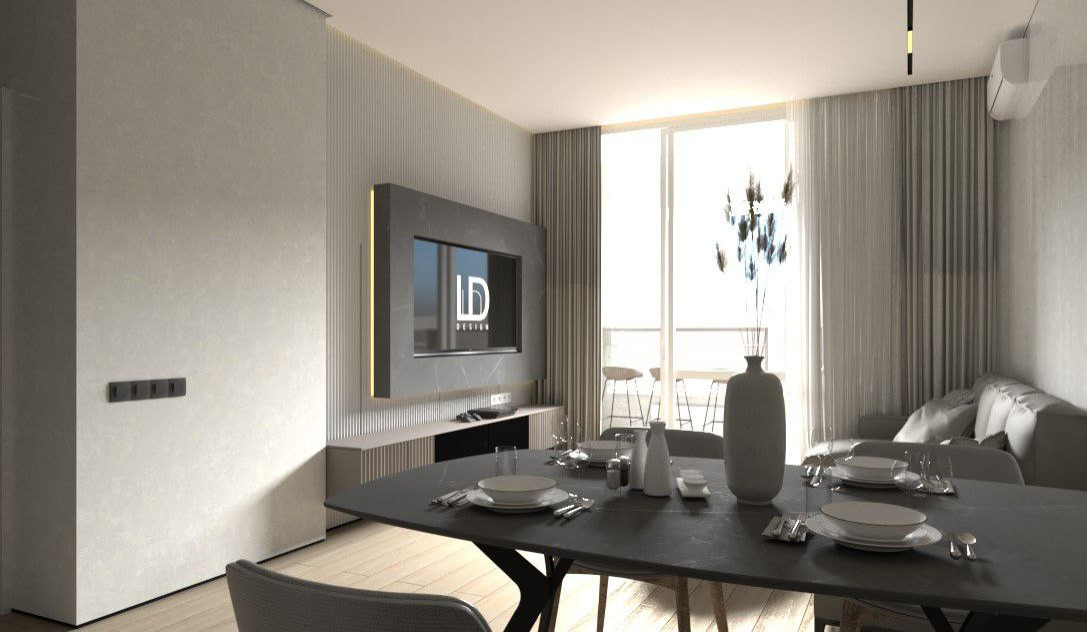 Дизайн интерьера квартиры в ЖК Клевер Парк, Екатеринбург