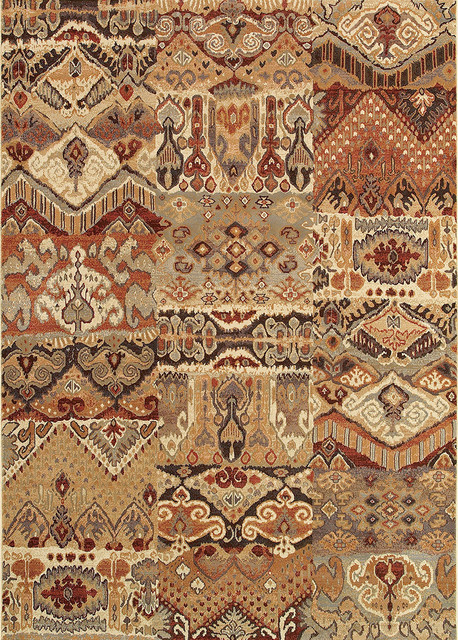Easton Phoenix Area Rug Mediterranean Rugs By Easton Phoenix Area Rug Ivory Salmon 2 X3 7 Mediterranean