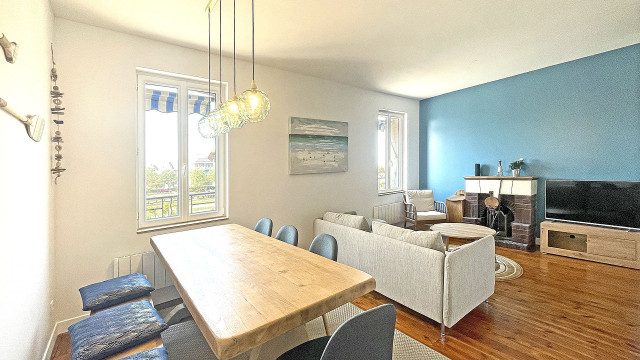 Maison de p&ecirc;cheur &agrave; Trouville maritim-esszimmer