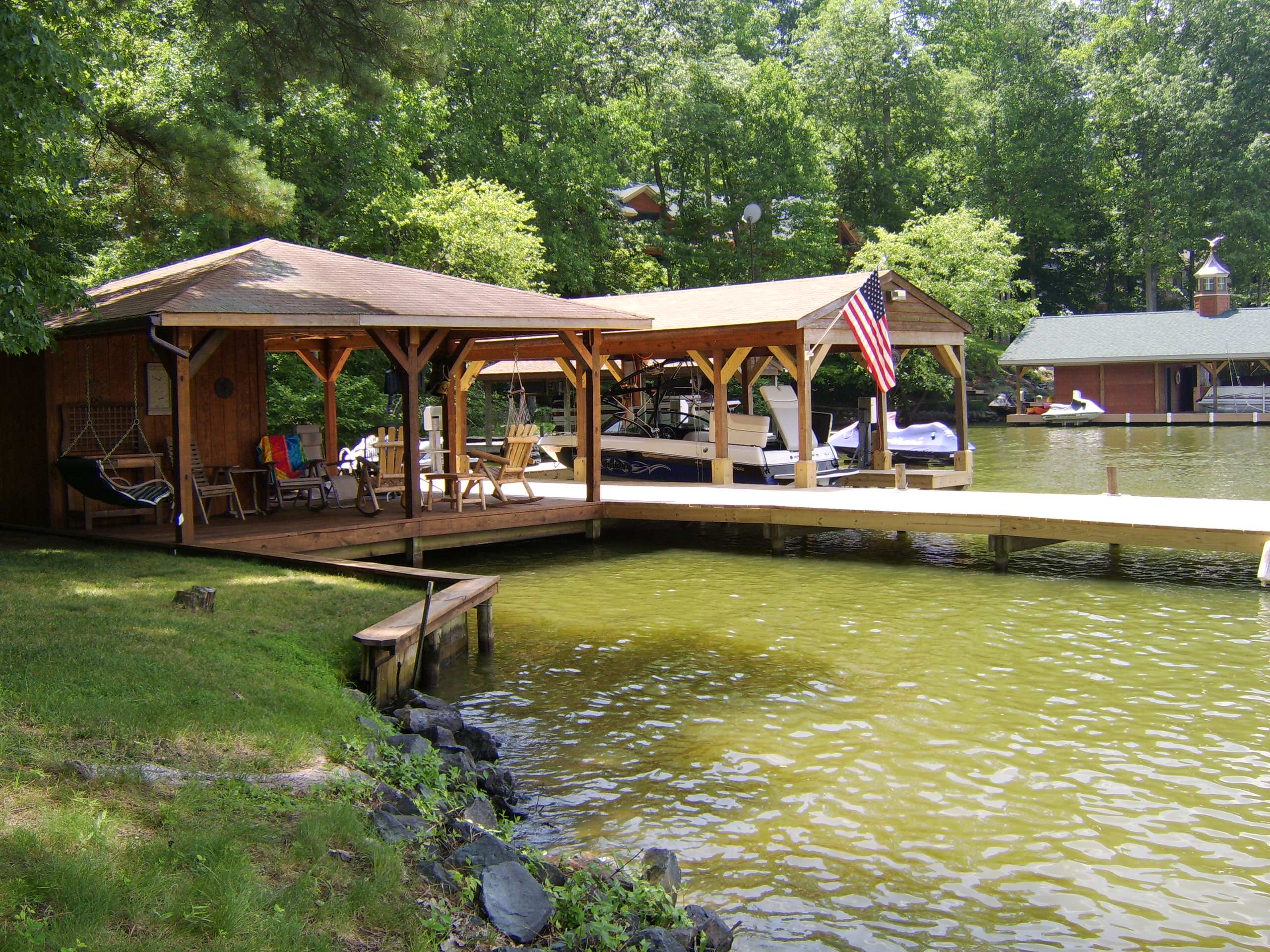 Outdoor spaces--decks;  boat docks