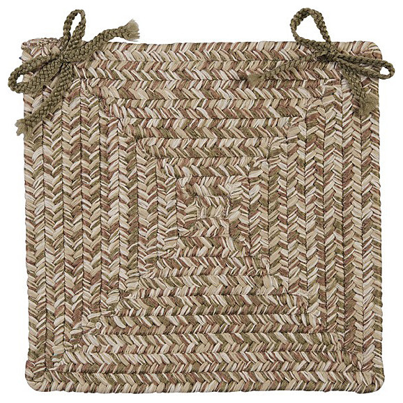 Colonial Mills Stair Tread Corsica Moss Green Stair Tread, 15"X15" (SET