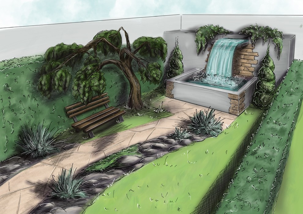 Ландшафтные скетчи