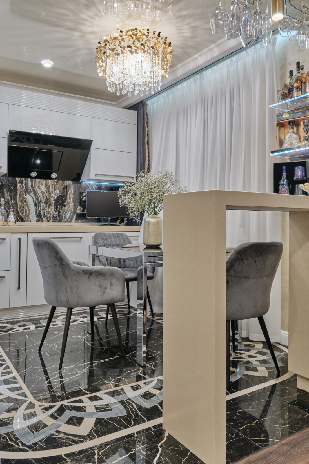 Уютная классика в небольшой квартире