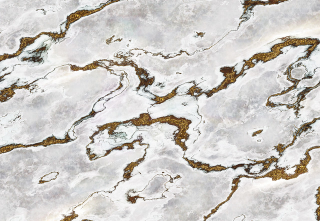 Marmoro Industrial Marble-Effect Photo Wall Mural, 368x254 cm
