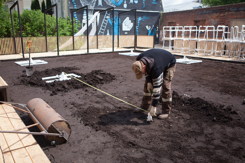 Озеленение летней веранды Dewar's Powerhouse