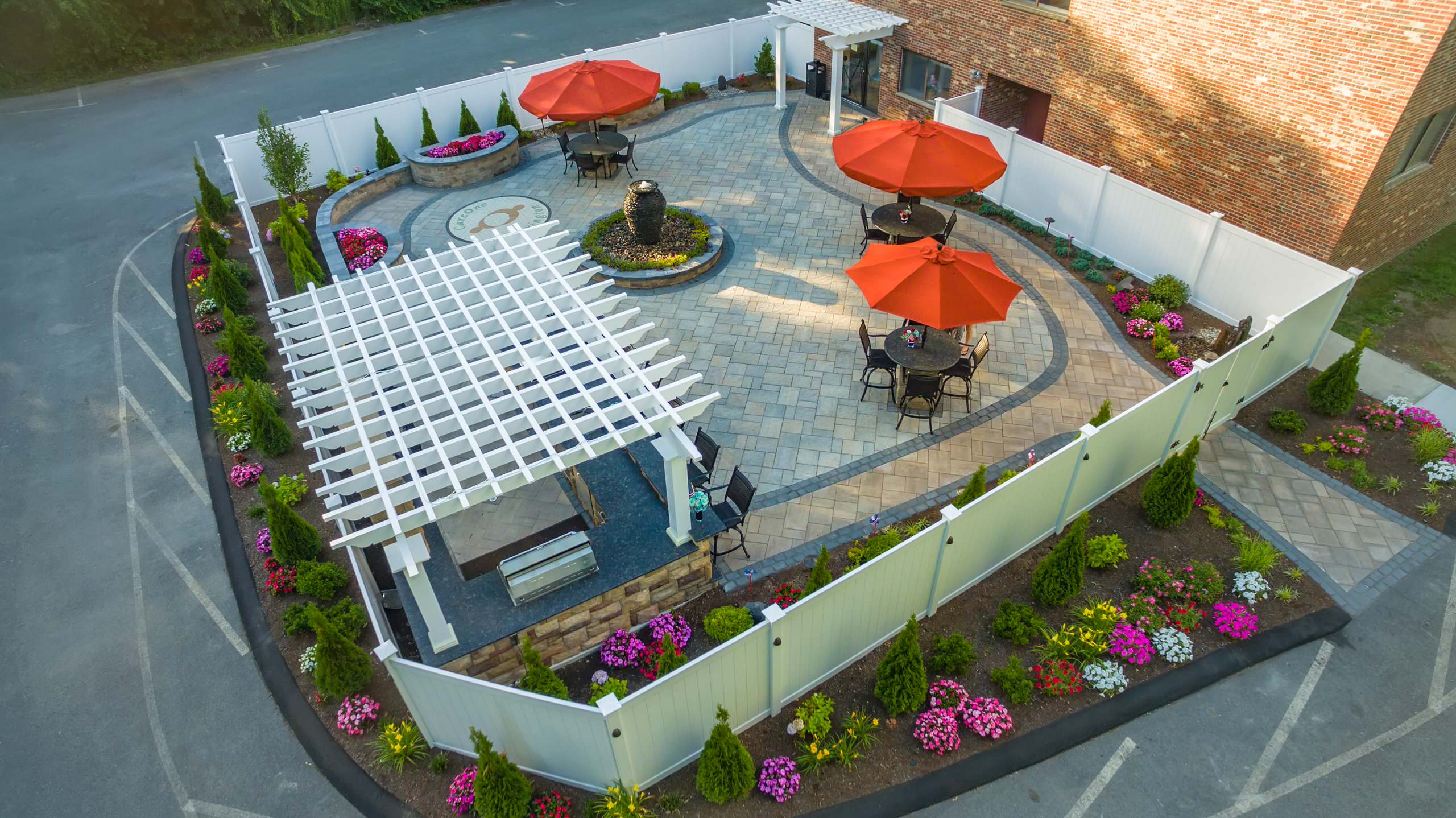 Lexington, Massachusetts Courtyard