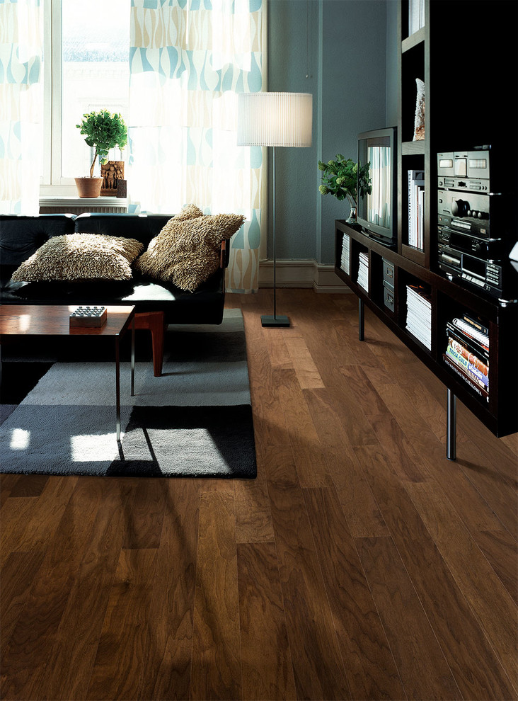 Kahrs Hardwood Flooring Contemporary Home Theater
