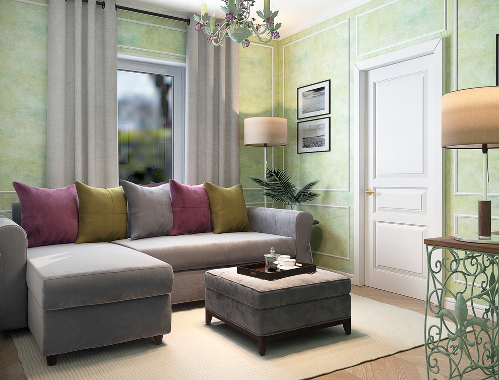 Дизайн-проект дома в Санкт-Петербурге, в классическом стиле.