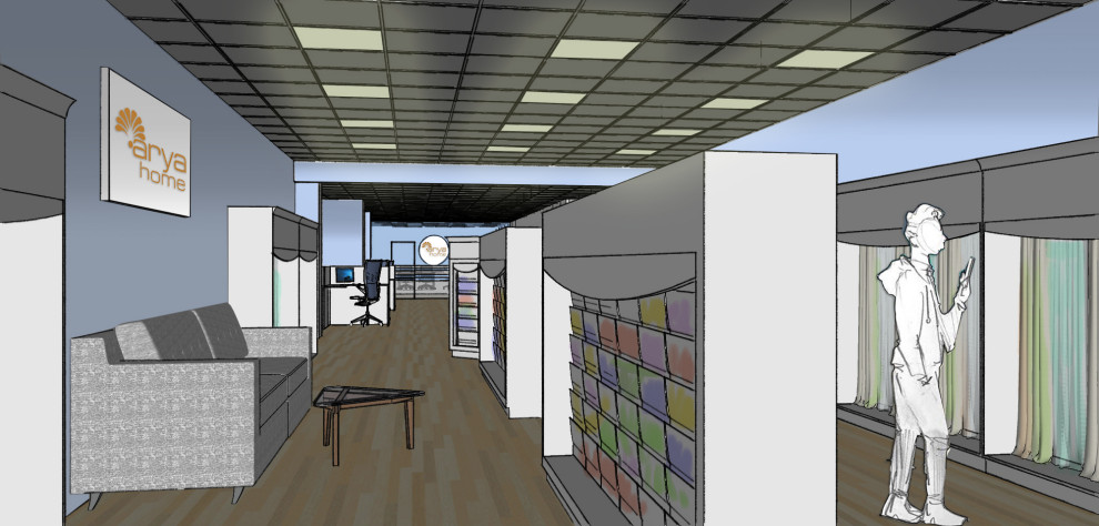 Шоу-рум для компании Arya Home