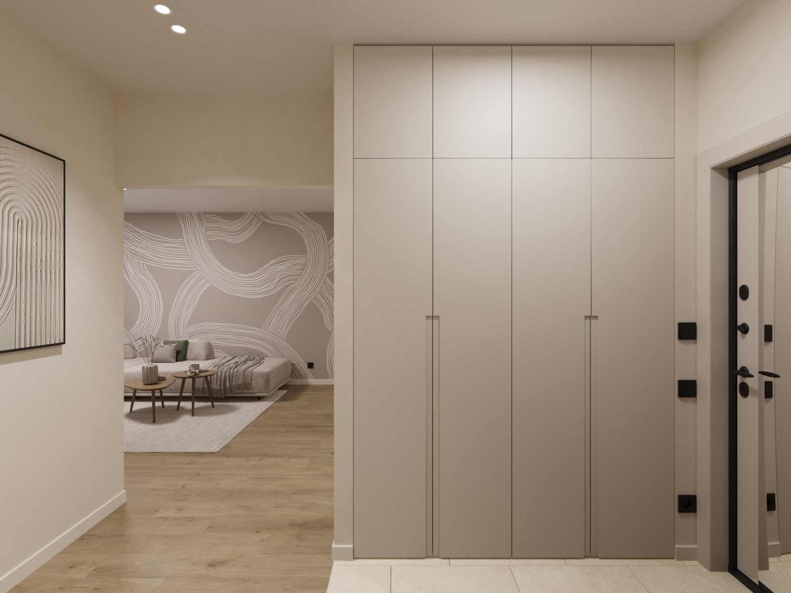 Интерьер квартиры 87 м2