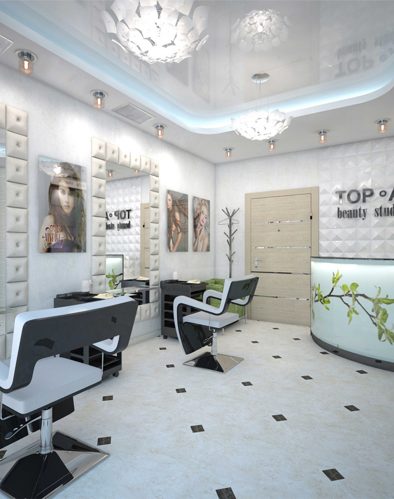 Интерьеры салонов красоты