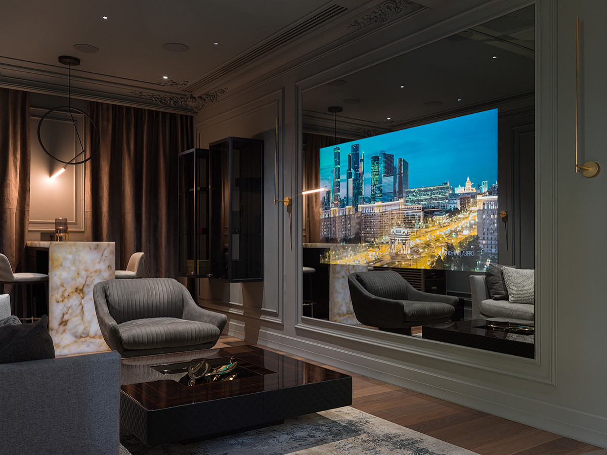 Переговорная комната в офисе Колди