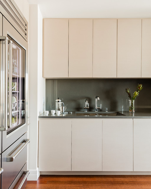 High-Rise Apartment contemporary-kitchen