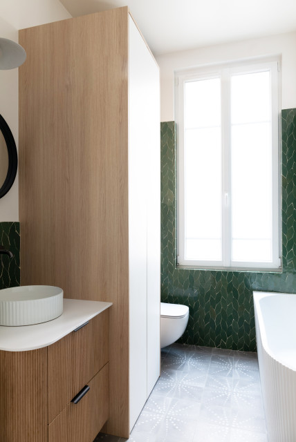 Sweet Bloom - Demours contemporary-bathroom