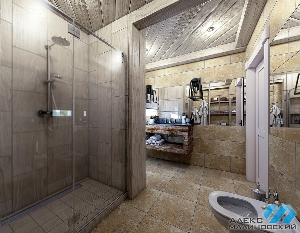 Душевая, вариант 1, вид 3