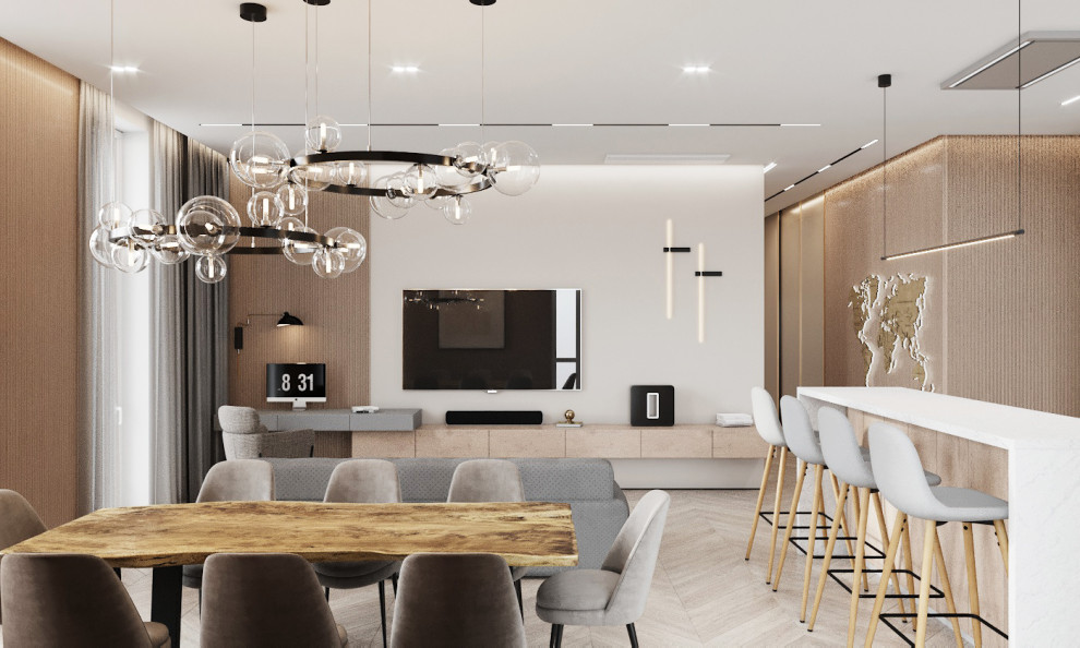 Дизайн-проект квартиры в ЖК Резиденция Композиторов