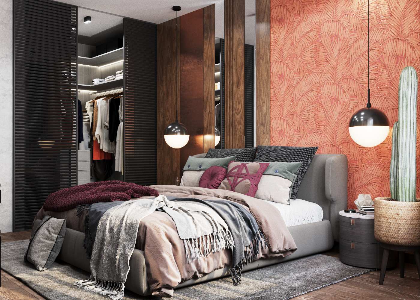 Спальня в ЖК "Бульварный переулок"