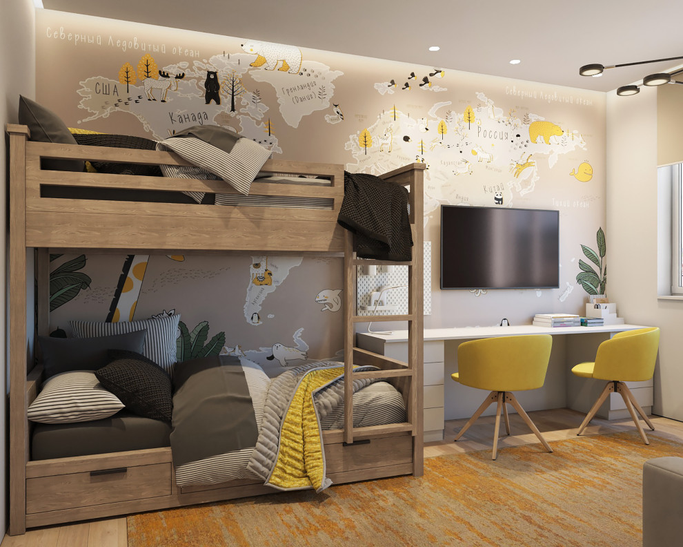 Семейное гнездышко в современном стиле, 57 м.кв