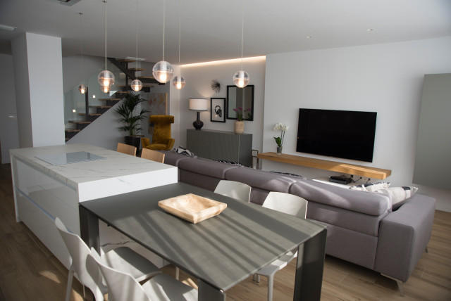 Sal&oacute;n moderne-dagligstue