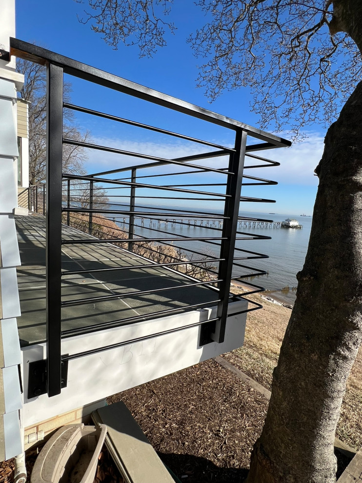 Bay Front Metal Railings