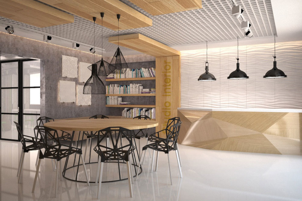 Эскизный проект студии интерьеров