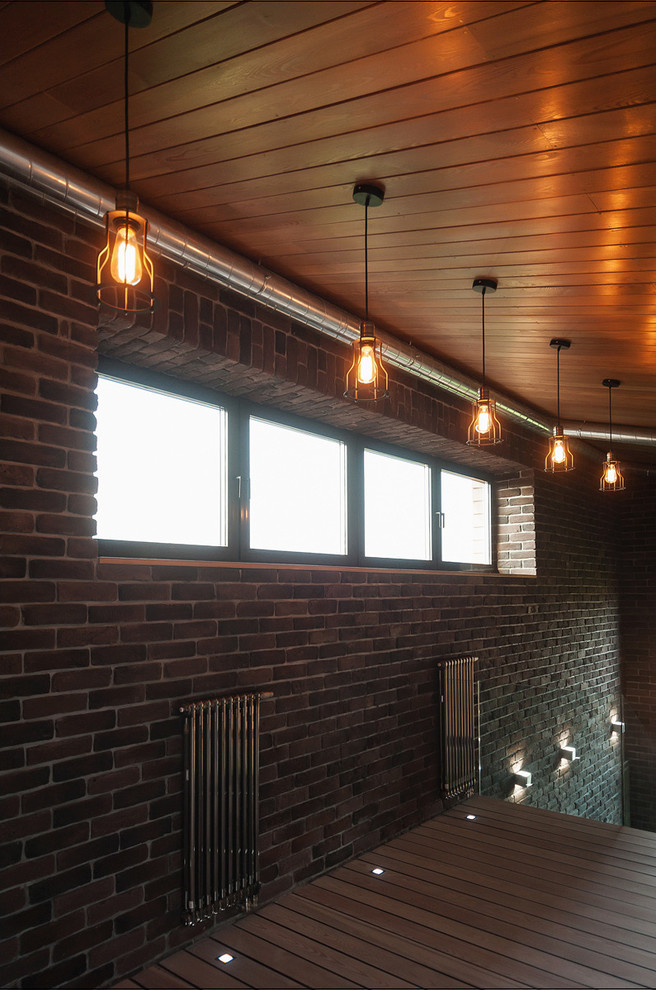 Загородный дом в стиле лофт