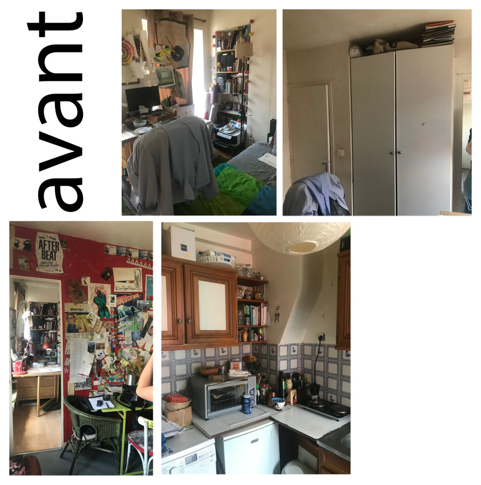 Rénovation complète et optimisation sur mesure d'un studio pied-a-terre de 22 m2