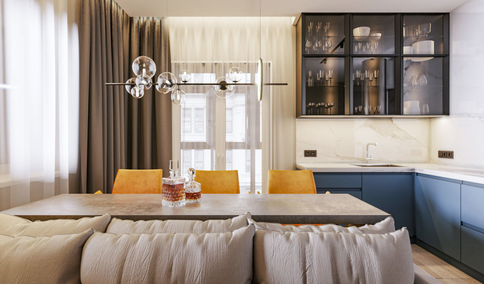 Кухня-гостиная