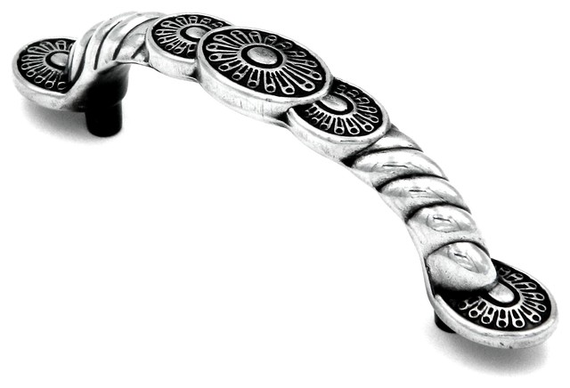 Hickory Hardware Southwest Lodge Silver Medallion 3 In C C Pull