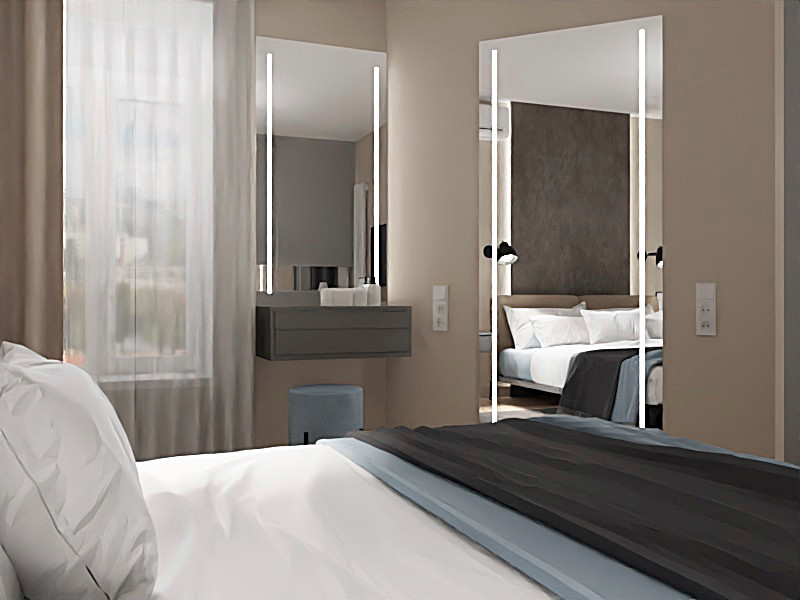 Спальня в частном доме