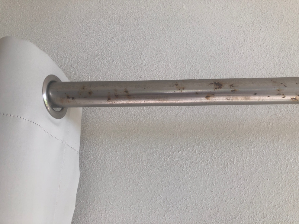 Rusted Curtain Rods