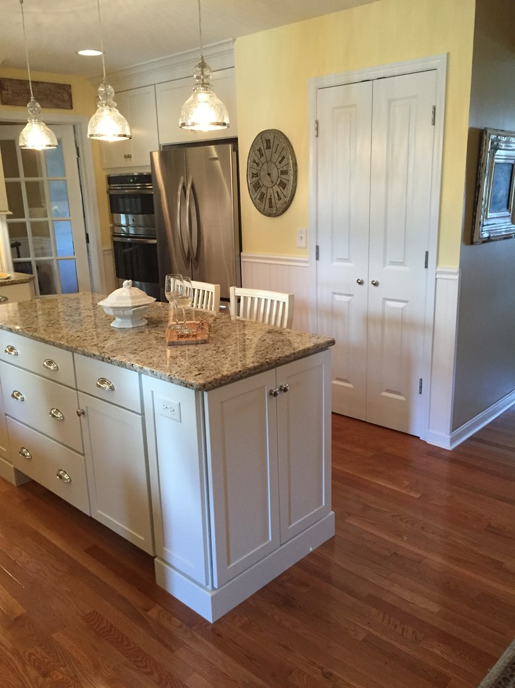 Off-white & White Kitchen with the Perfect Amount of "Glimmer"