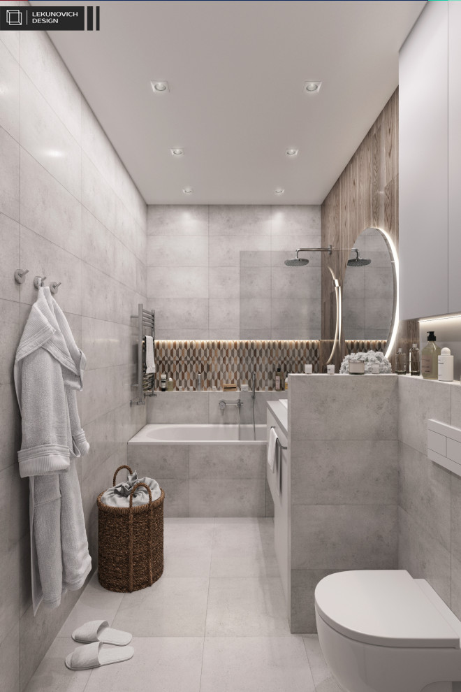 Дизайн проект в ЖК "Минск Мир" г. Минск - 44 м2