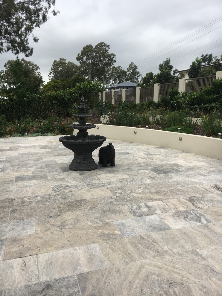Alfresco, Pool and extensive Travertine luxury