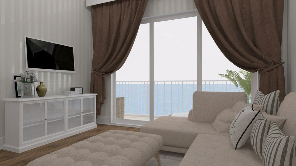 Интерьерный дизайн квартиры в ЖК Актер Гелекси