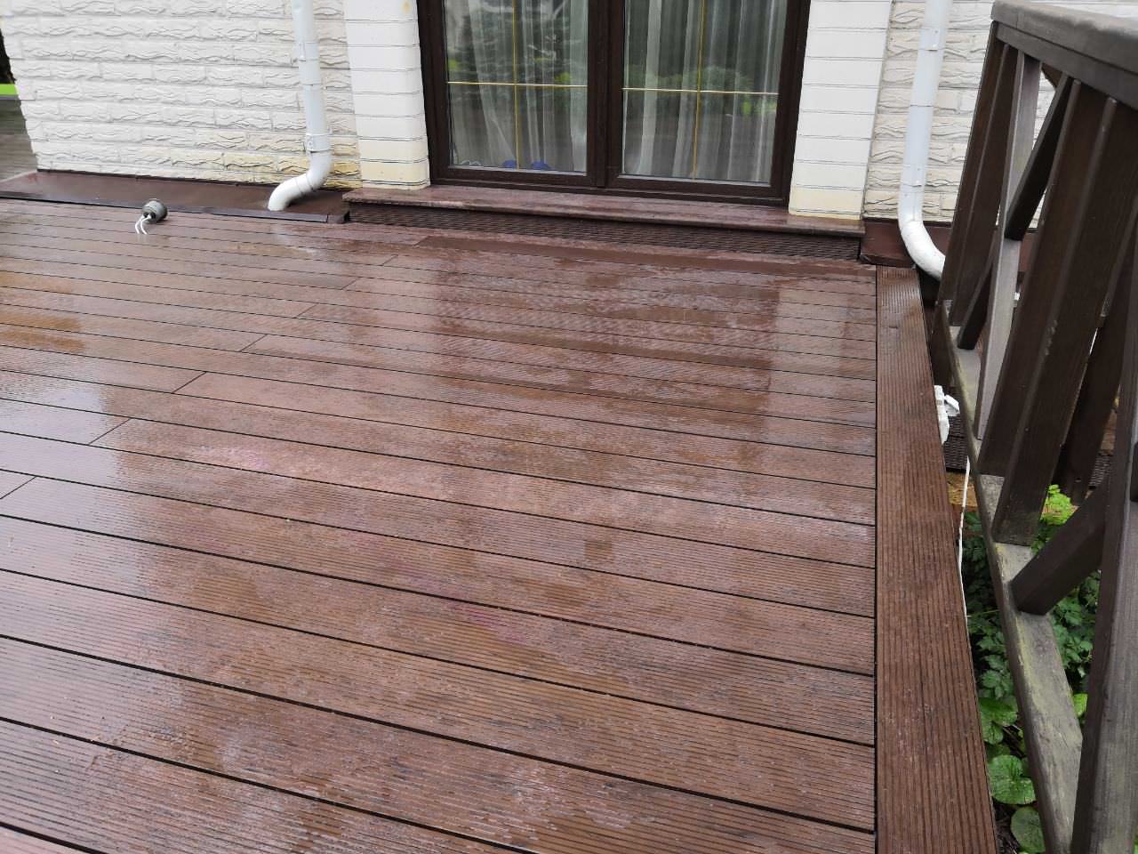 Переделка старой террасы