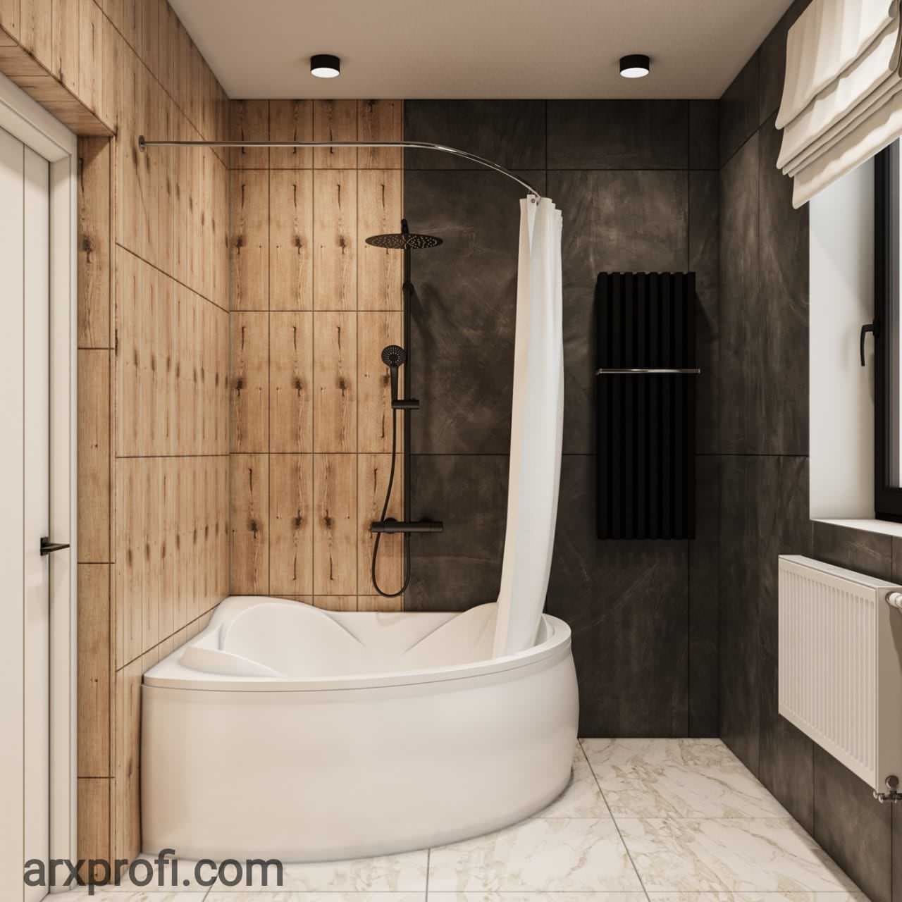 Проект интерьера дома 200 м2 в Южно-Сахалинске