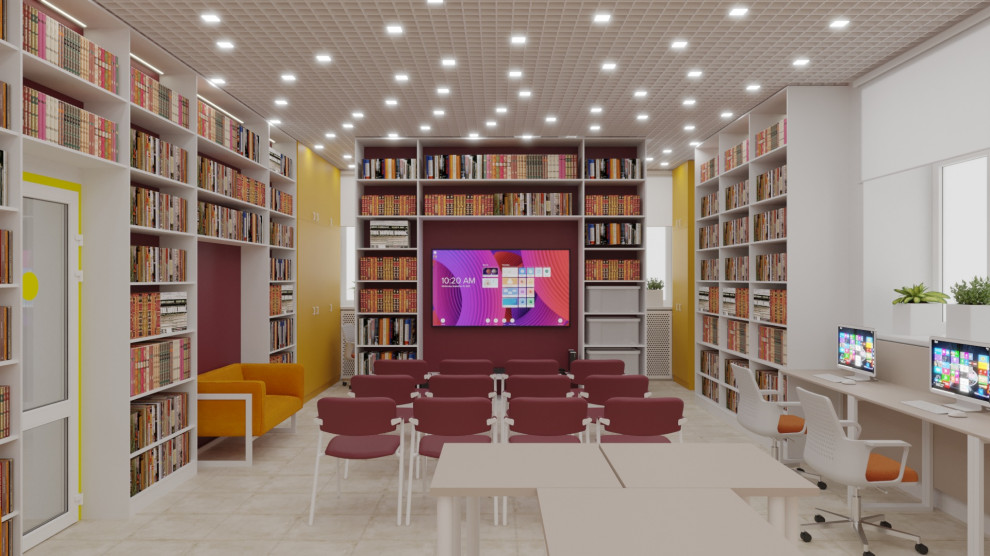 Центральная взрослая библиотека п. октябрьский Пермский край