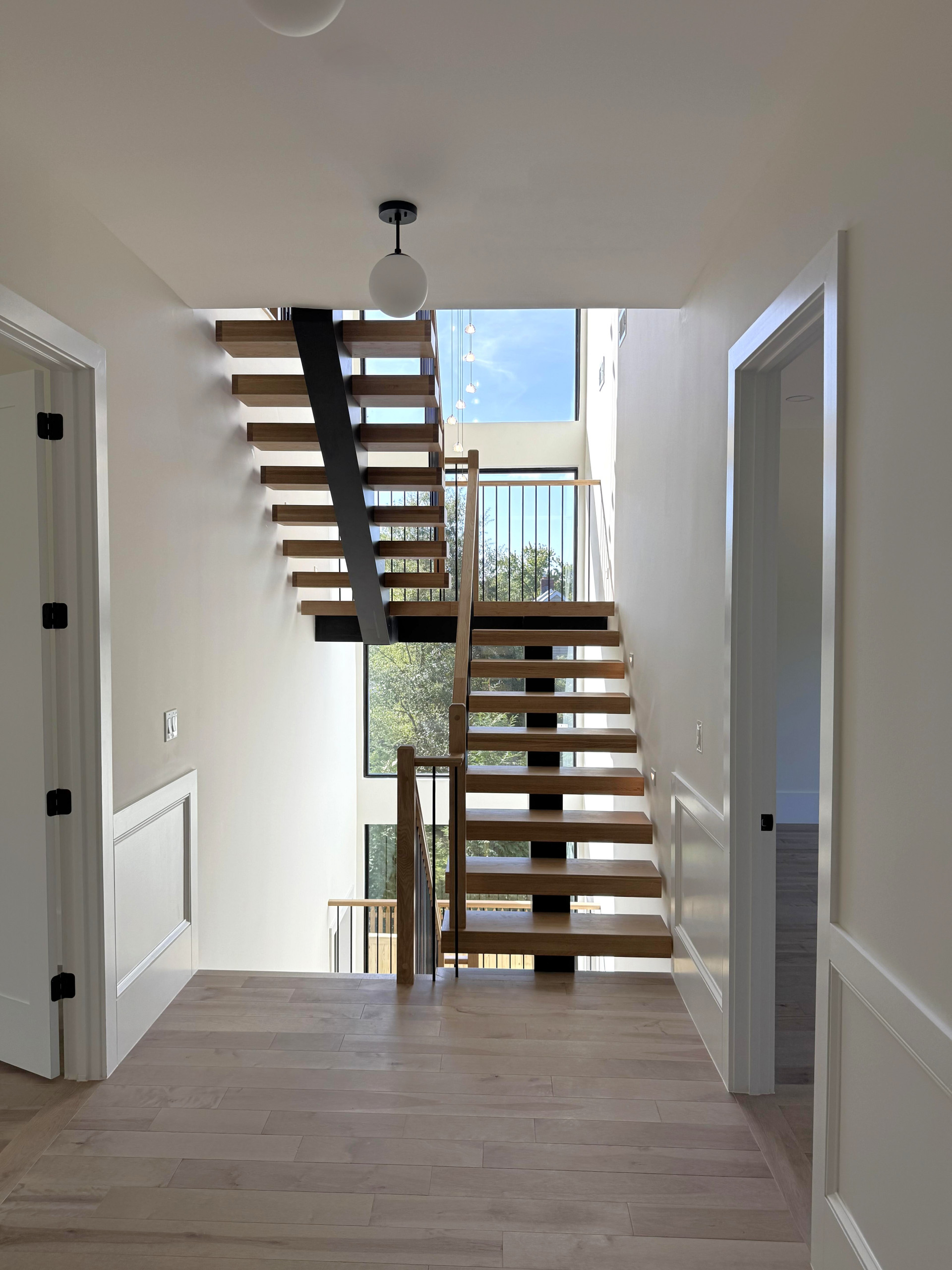 139_Four-Story Modern Staircase, Arlington, VA 22207