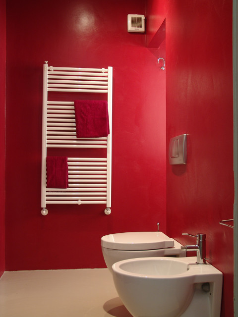 casa rossa contemporary-bathroom