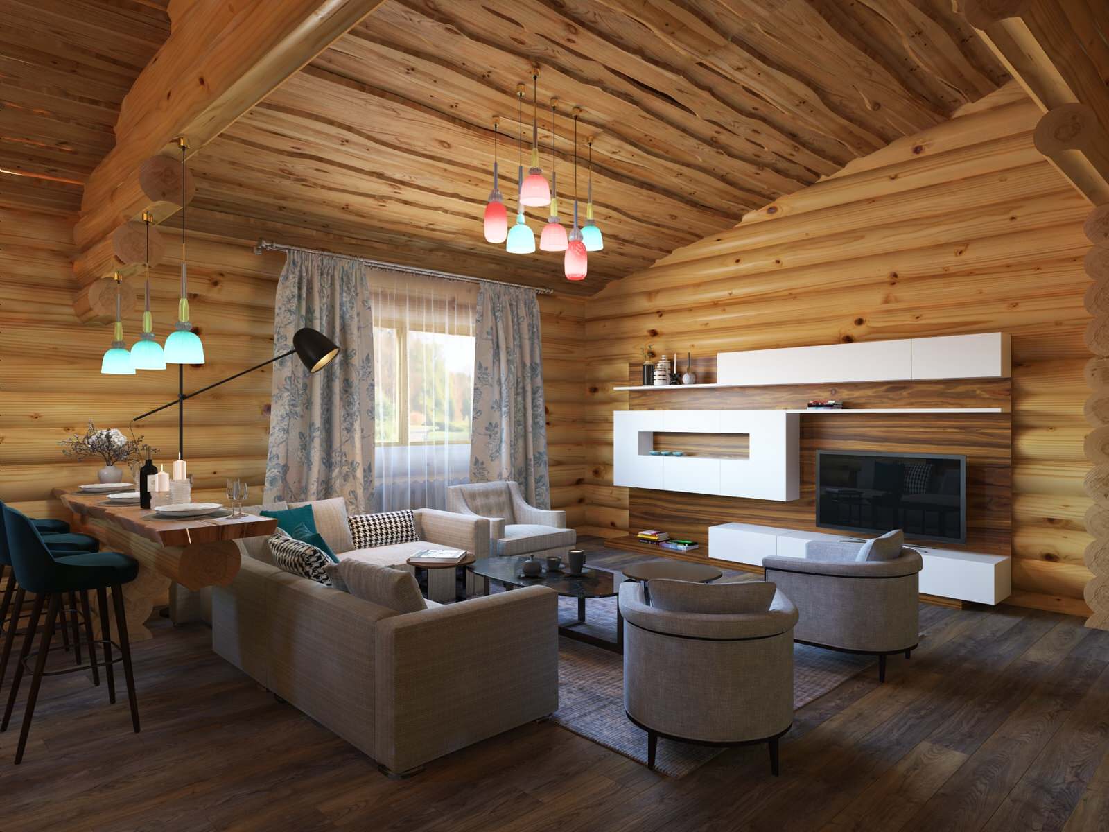 Деревянный дом на Новой Риге