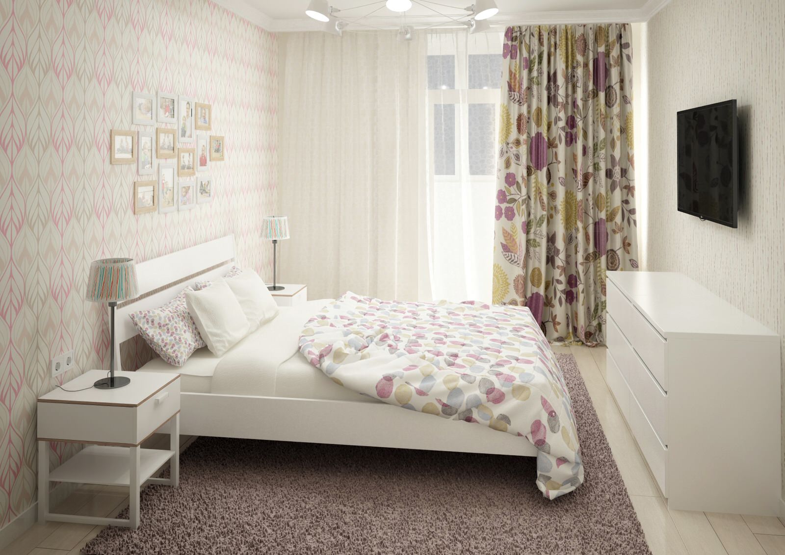 Дизайн 2-х комнатной квартиры в ЖК "Губернский", г.Краснодар