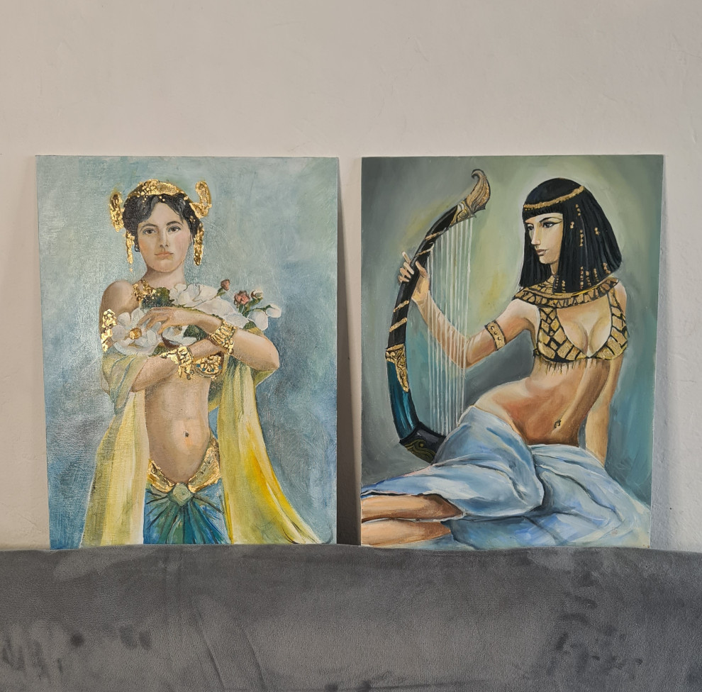 Картина портрет Мата Хари. MATA HARI