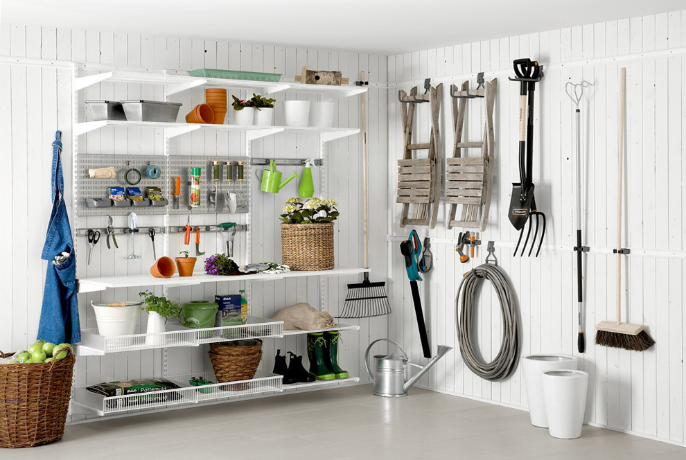 Гараж с элементами elfa