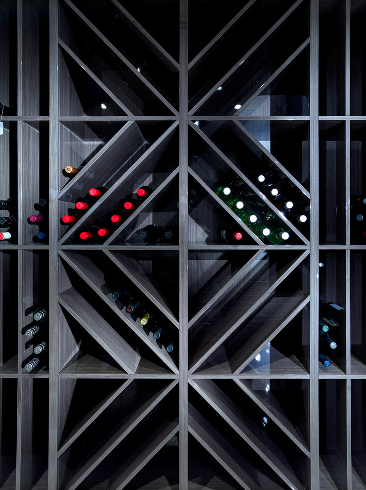 Modern wine cellar in Adelaide.
