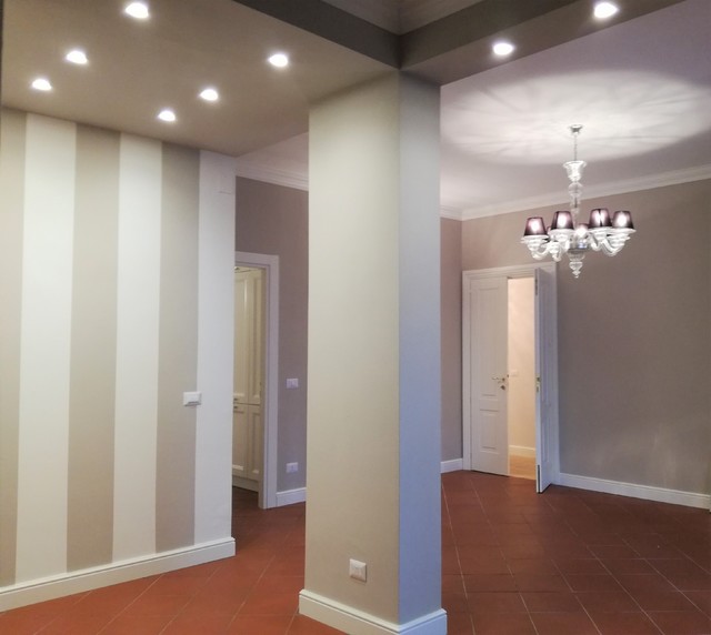 Tinteggiatura pareti living-room