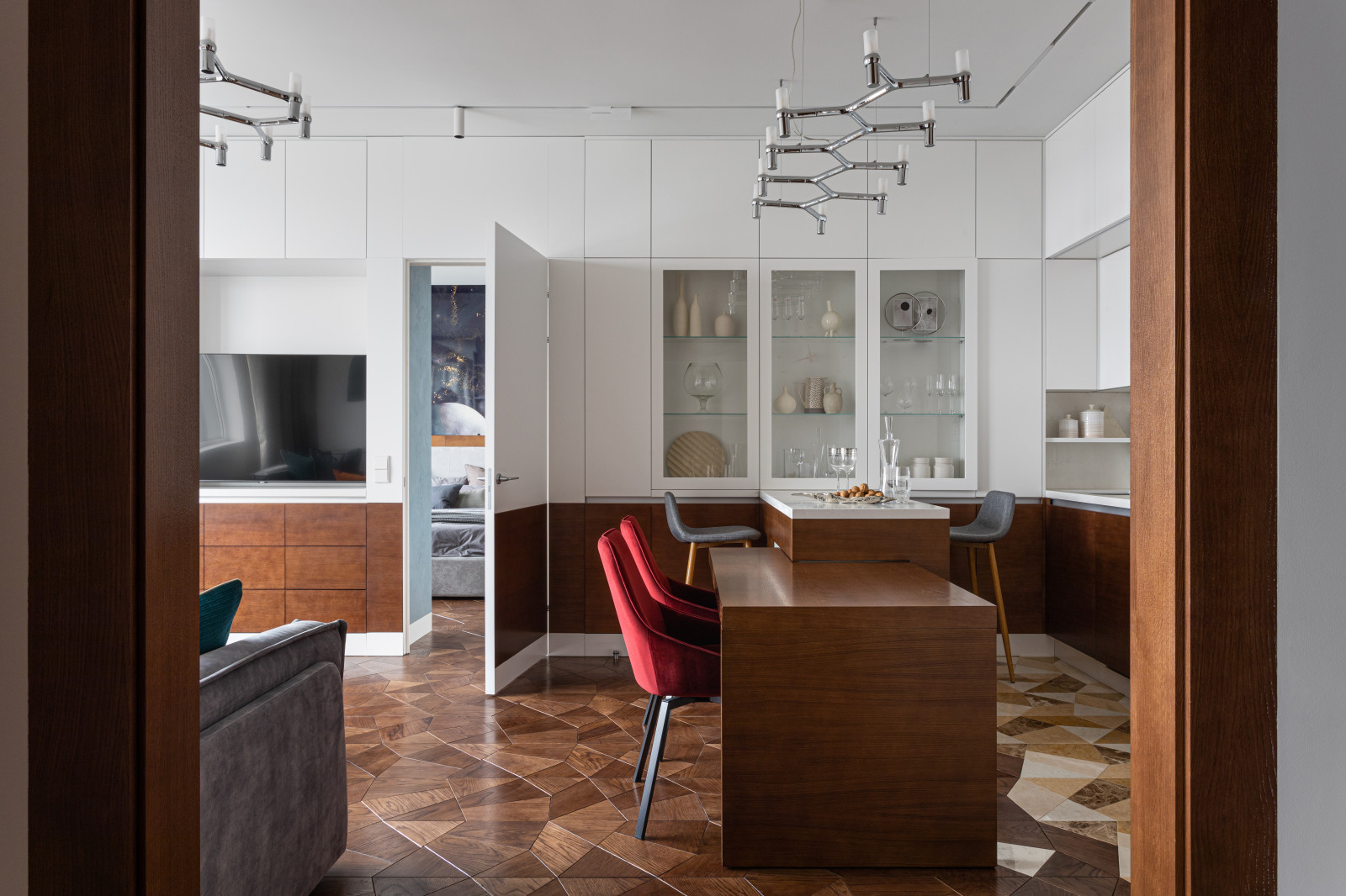 Квартира 74,6 кв.м. ЖК "Лица" Реализованный проект