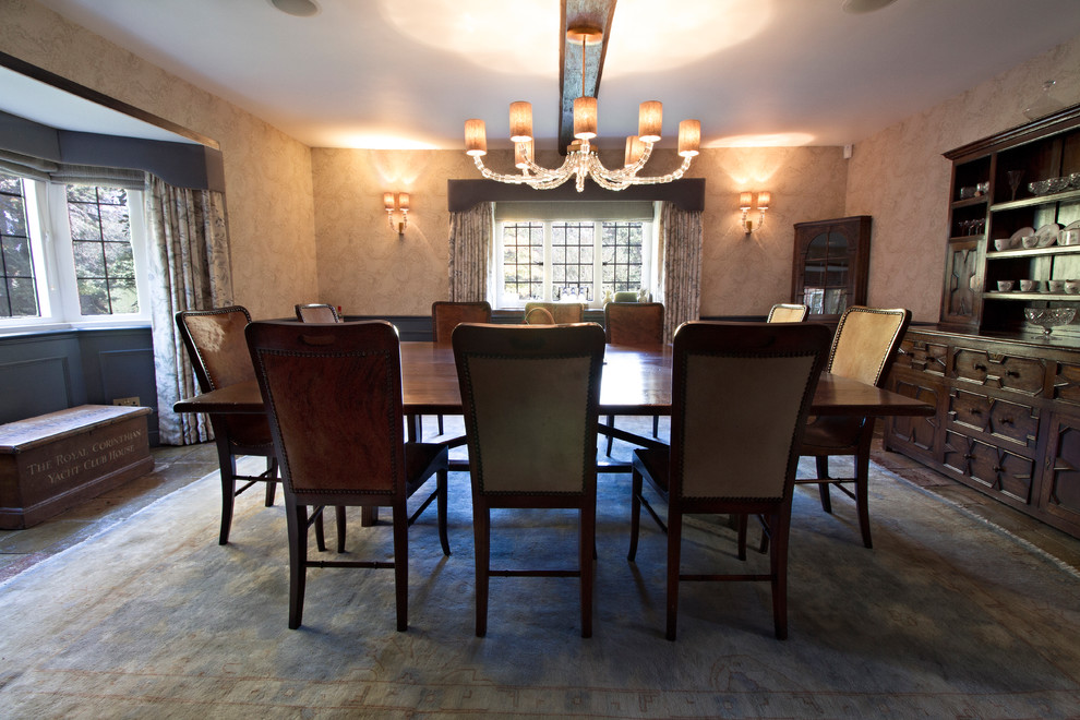 Traditional Dining Room for Country Manor House- Hertfordshire